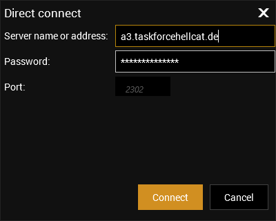 Direct Connect Screen